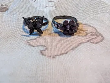ANNA SUI 반지 2개 세트