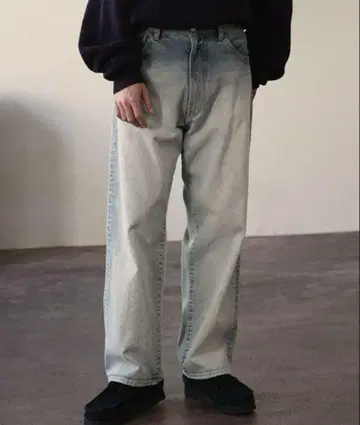 shiun 데님 BLEACH DENIM s 사이즈