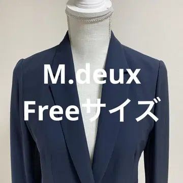 M.deux 네이비 싱글 버튼 자켓