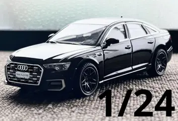 1/24 아우디 A6 L 도어 및 라이트 모두 작동! 블랙