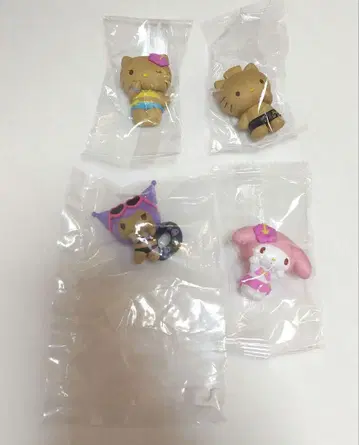 산리오 모두 함께 바캉스 피규어 4종 세트