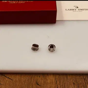 래리 스미스 AMERICA BEADS 비즈 2개 체인 실버