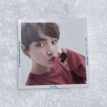 공식 BTS 정국 너에게 도착하는 펜미 포토 카드