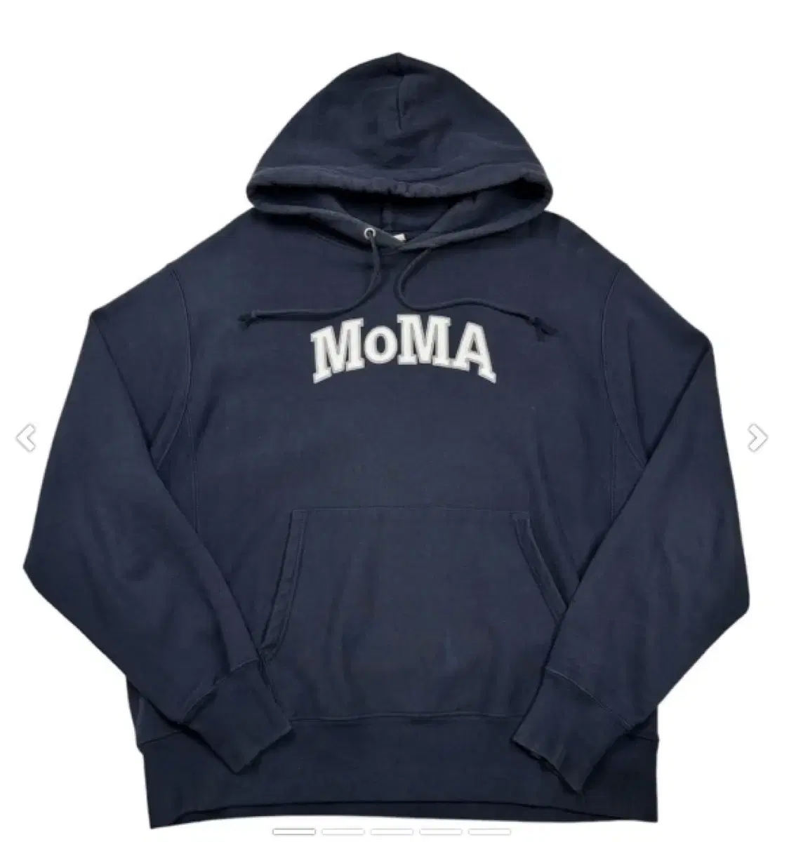 MoMA X 챔피온 후드 XL 네이비