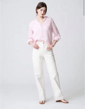 R.H. Vintage 론 헤르만 빈티지 화이트 데님 스트레이트