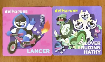 게이머 야키 GiGO 시부야 DELTARUNE 코스터 2장 세트