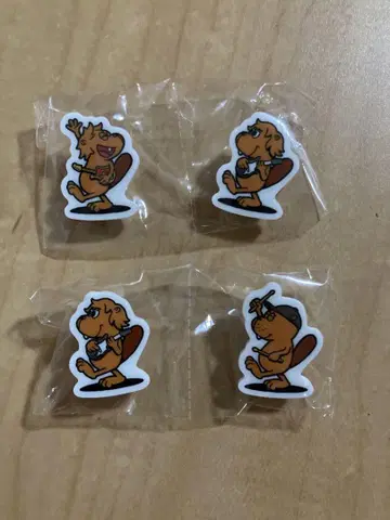 회장 한정 가챠 SUPERBEAVER 미니 클립 비버 가챠가챠