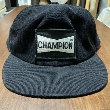 CHAMPION 코듀로이 블랙 캡