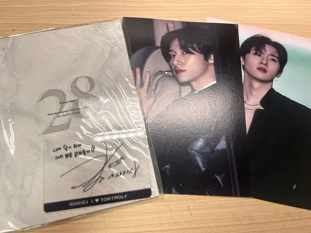 Monsta X Lim Changkyun unofficial goods photobook and poster