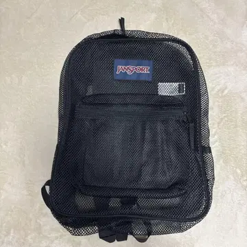 JANSPORT 메쉬 백팩 JS-0490 블랙