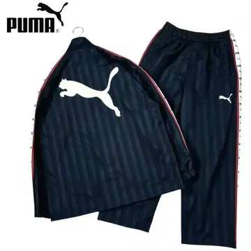 새상품급 PUMA 일본제 푸저 셋업 네이비 S M