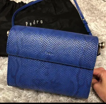 Pedro 파랑 숄더백
