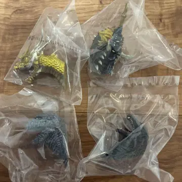 제일복권 고질라 몬스터 헤드 마그넷 4종