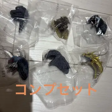 제일복권 고질라 G상 몬스터 헤드 마그넷 컴프