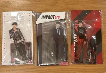 IMPACTors 기토 슈스케 아크릴 스탠드 3개 세트 묶음 판매