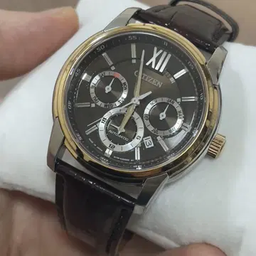 CITIZEN 자동 감기 손목시계 크로노그래프