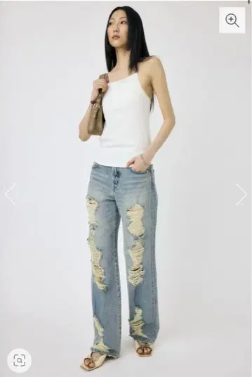 MOUSSY 고손상 스트레이트