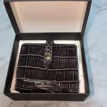 CROCODILE GENUINE 두겹 지갑 미사용 새상품