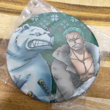 ONEPIECE 큰 반짝반짝 캔뱃지 조로