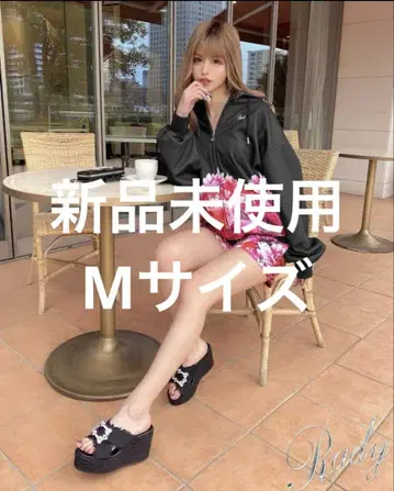 Rady 8cm 밑창 롱 레그 효과 비쥬 샌들 갸루