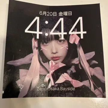 Zepp Osaka Bayside 아노짱 ano 6/20 스티커