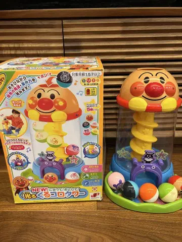 호빵맨 NEW! 쥐고! 떨어뜨리고! 빛나는 쿠루코로 타워
