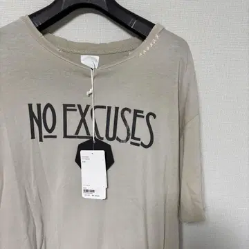 Alchemist 미사용 택 포함 No Excuses 티셔츠 L