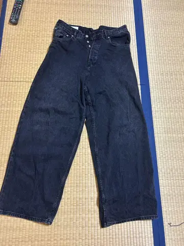 자라 슈퍼 배기 핏 청바지