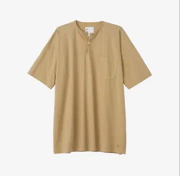 하프텐 라거 셔츠 베이지