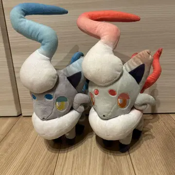 포켓몬 센터 비취 조로아 색이 다른 비취 조로아 봉제 인형