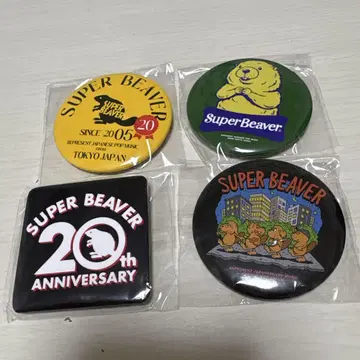 SUPERBEAVER 가챠가챠 캔뱃지