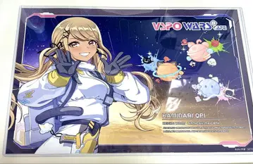 카미나리 큐피 부이스포! vspowars 콜라보 카페 런천 매트
