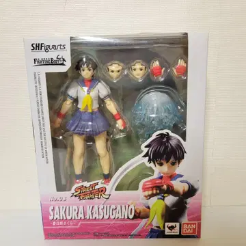 S.H.Figuarts 카스가 사쿠라 스트리트 파이터 피규어