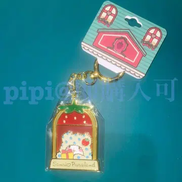 걸레 키링 딸기 시리즈 퓨로 산리오