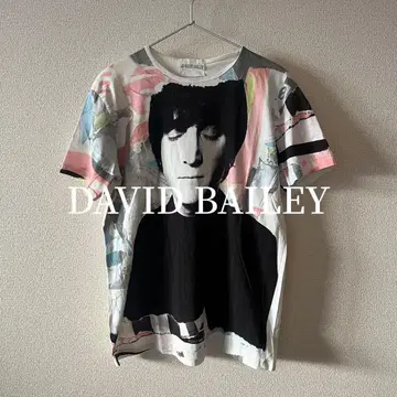 DAVID BAILEY John Lennon 티셔츠 화이트 M 사이즈