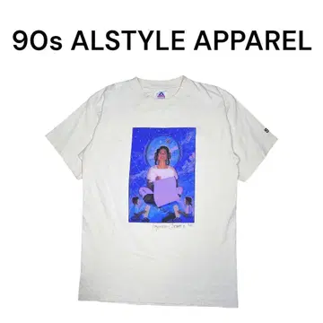 90sALSTYLEAPPAREL 사진 티셔츠 구제 의류 알 스타일