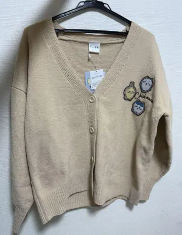치이카와 시마무라 가디건 베이지 M 사이즈