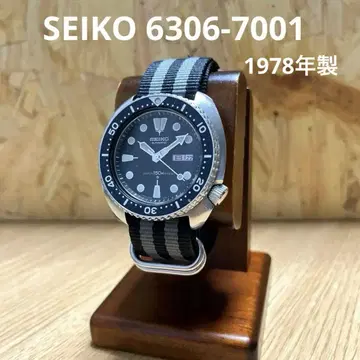 세이코 6306-7001 서드 다이버 다이버 워치 일본제