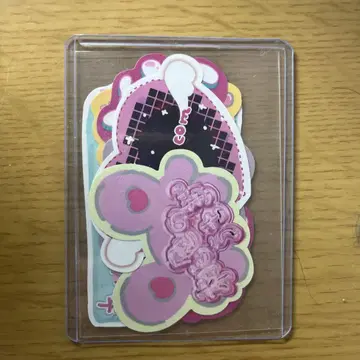 오모리 야스코 굿즈 신가사 손으로 그린 스티커