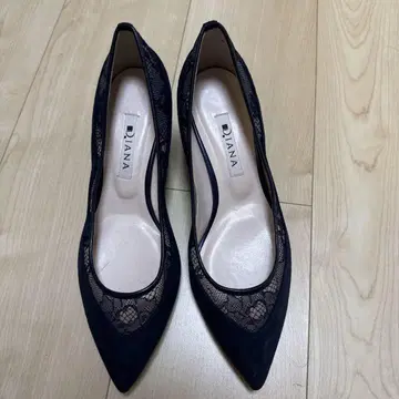 D'JANA 네이비 스틸레토 펌프스 23cm