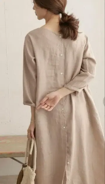 어반 리서치 도어스 린넨 원피스
