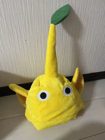 캐릭터 모자 노랑 피크민