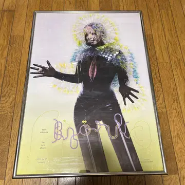 새상품급 비요크 vulnicura B2 포스터 bjork