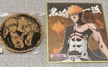 BLEACH 난자 타운 코르크 코스터 이치고 & 오리히메/웹 복권 색지