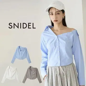 SNIDEL 어시멘틀리 셔츠 SWFB245135