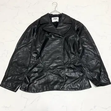 자라 ZARA 가죽 자켓 블랙