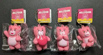 베리 밴딩 입체 러버 마스코트 4종 세트 BELLYGOM