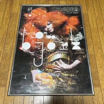새상품급 비요크 biophilia B2 포스터 bjork
