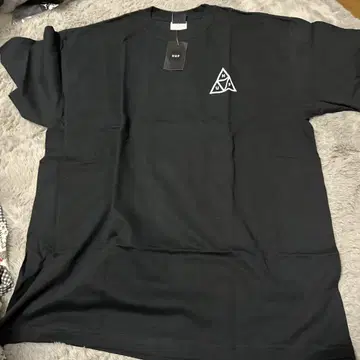HUF 블랙 티셔츠 L