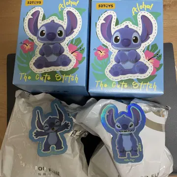 52toys 스티치 피규어 세트